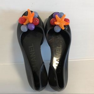Chanel vintage jelly shoes size 37